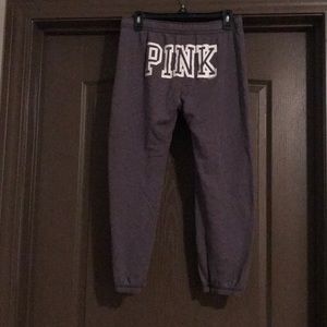 VS PINK Gray Sweats